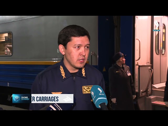 Kazakistan yeni yolcu vagonlarını hizmete alıyor