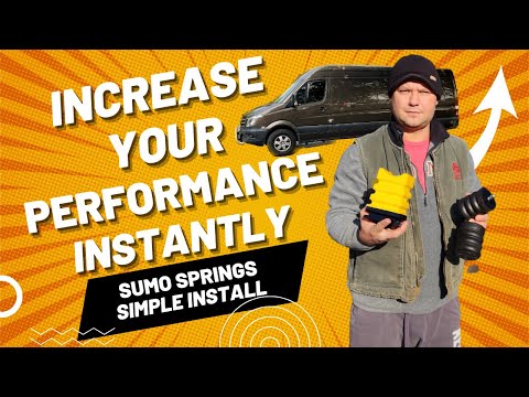 Sumo Springs Sprinter Van Suspension Upgrade | How to Install and Test Drive Review