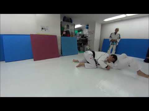 上四方固からの腕十字 Armbar