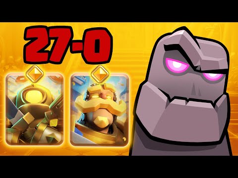 27-0 WITH THE BEST GOLEM DECK!!!