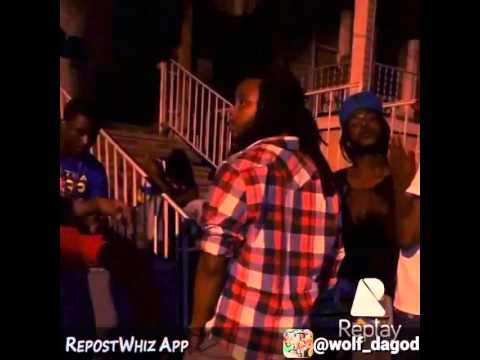 Chilling in the hood