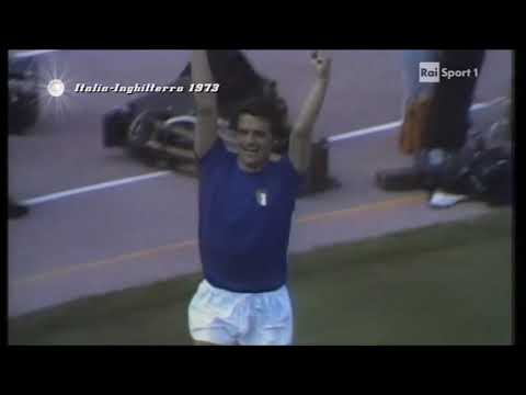 Italy v England Italian F.A. 75th Anniversary Game 14-06-1973