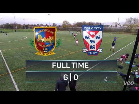 U17s HIGHLIGHTS | Pontefract Colls 6 - 0 York City FC
