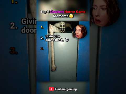 Top 3 Craziest Horror Game Moments! (Horror Games Are Getting Out of Hand 😂)