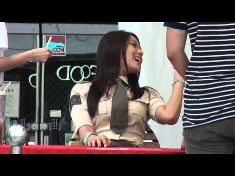 140801 AOA 부산 화보 팬싸인회 - 설현 & 초아