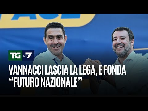 Vannacci lascia la lega, e fonda “Futuro Nazionale”
