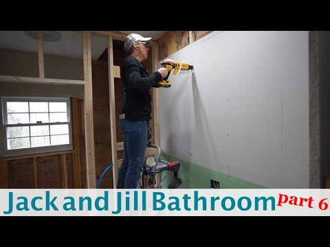 Jack and Jill Bathroom Remodel - part 6
