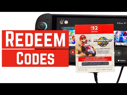 How To Redeem Codes In Nintendo Switch 2 eShop