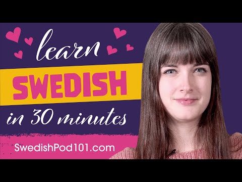 All Romantic Expressions You Need in Swedish! Learn Swedish in 30 Minutes!