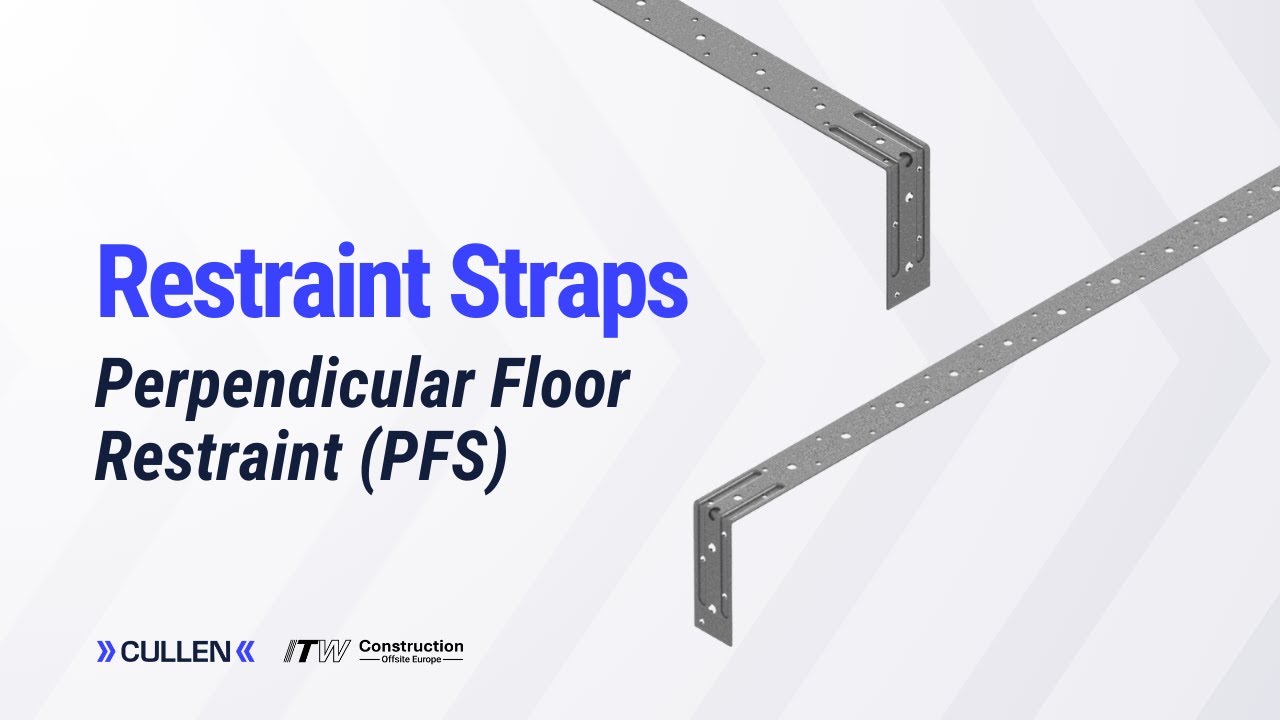 Cullen Restraint Straps: Perpendicular Floor Restraint (PFS)