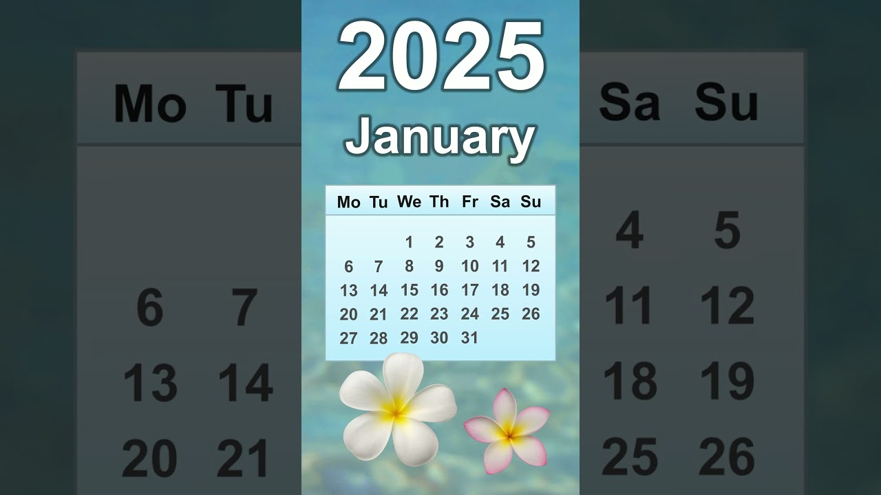 January 2025 Calendar