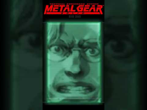 Did This Metal Gear Solid Codec Call Scare You? #metalgearsolid #mgs #shorts