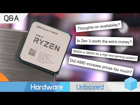Are Ryzen 5000 CPUs Too Expensive? Memory Sweet Spot? Zen 3 Q&A