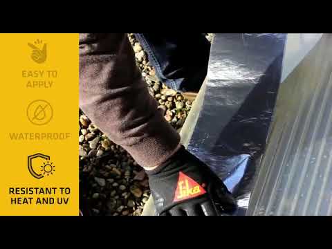 Sika Multiseal T - Self adhesive tape #waterproofing #constructionchemicals #videos  #sika