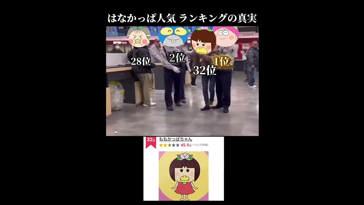 はなかっぱ人気ランキングの真実＃はなかっぱ＃はなかっぱミーム