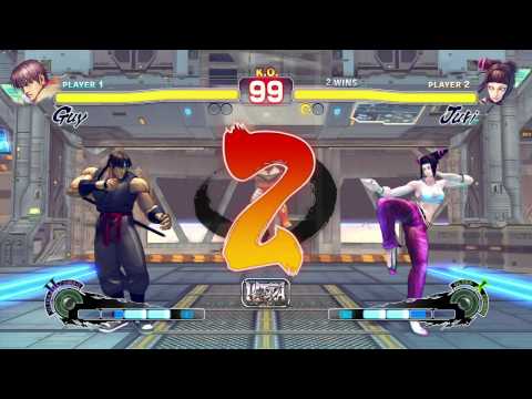 USF4: Krucifix(Guy) Vs Reborn(Juri)