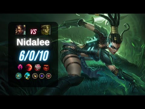 NIDALEE JUNGLE vs IVERN - EUW LoL Challenger Patch 13.20