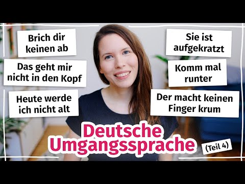 Umgangssprache: Diese Ausdrücke solltest du kennen! (Deutsch im Alltag für Fortgeschrittene C1)