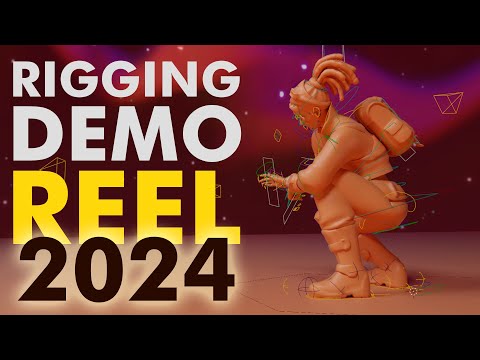 Raúl González Macías - Rigging For Videogames Demo Reel - Blender