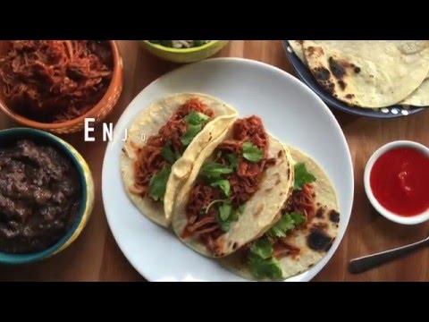 Shredded Pork on Red Chile Sauce