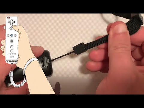 How To Put the Wrist Strap on a Wii Remote
