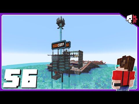 INDUSTRIAL ISLAND UPGRADES! | HermitCraft 9 | Ep 56