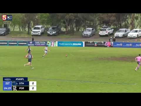 Rd 17 Hostplus SANFL Snapshot - Port's Orazio Fantasia wins the footrace