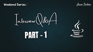 Interview Q&A Weekend Series #1 🚀 | Abstract vs Default Method Conflict Explained @Javatechie