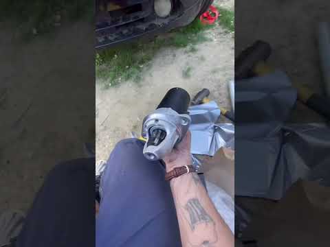 BMW E60 Starter Replacement in 3 minutes - Fixing “1 click no start problem”