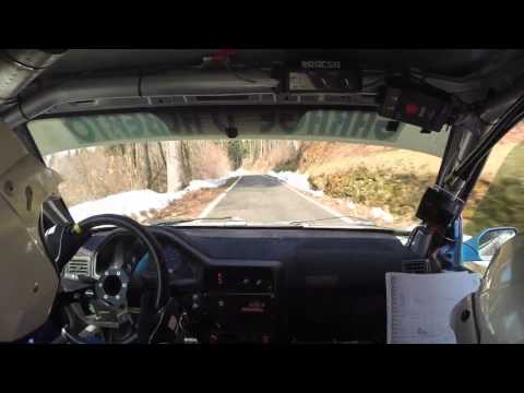 Cameracar D'Alberto - Ferrando 25° Rally dei Laghi Ps4 Settetermini Peugeot 106 N2 1° di classe