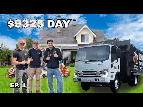 $1,400,000 Junk Removal Business Owned by TEENS - Day in the life