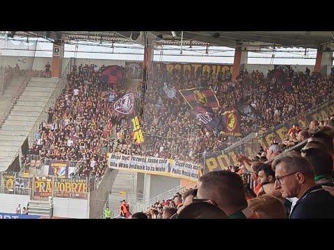 Kibice Pogoni Szczecin w Lubinie | 03.09.2023