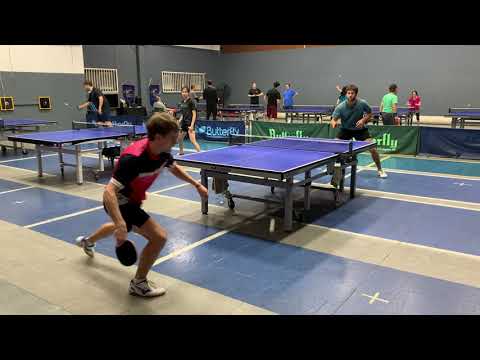 Pongfinity's Miikka O'Connor v. Kai Zarehbin