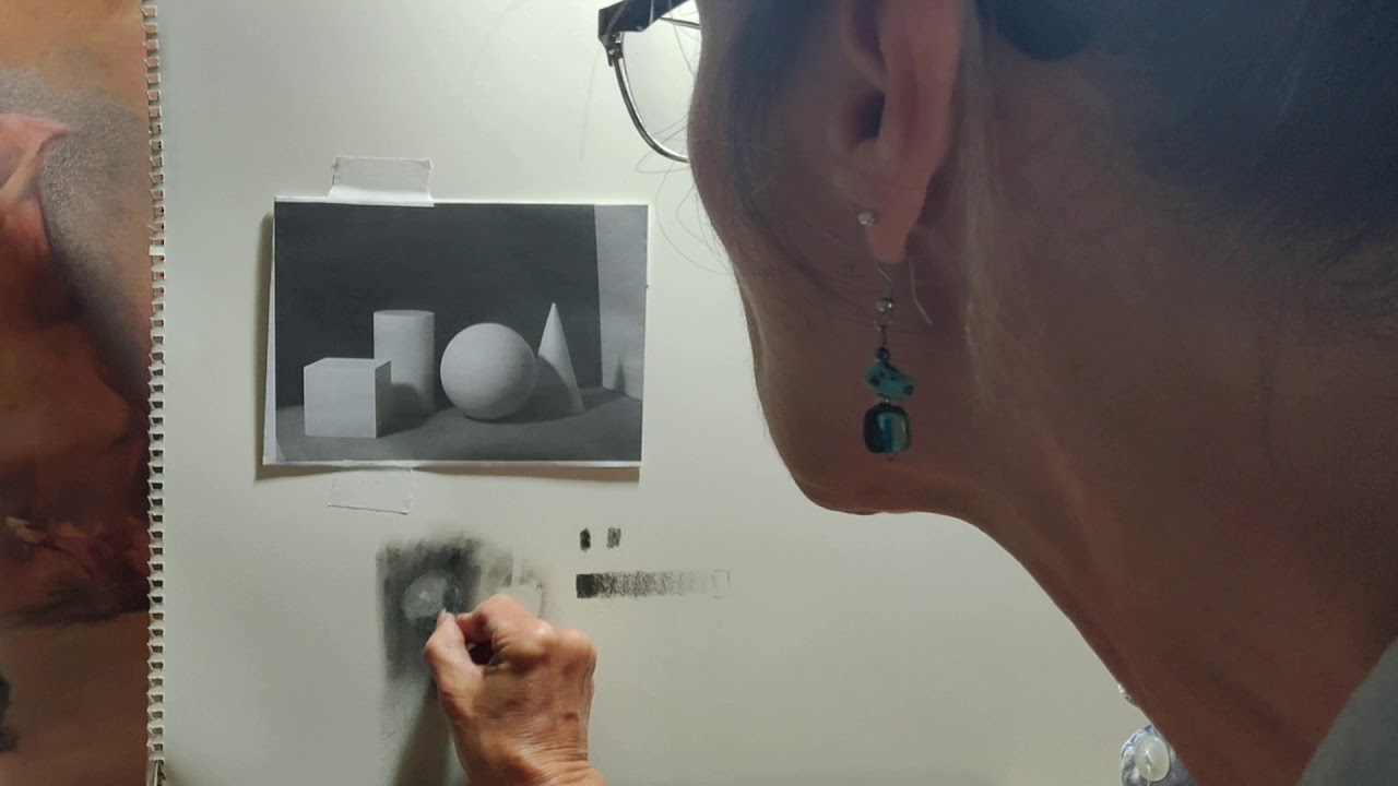 Charcoal with Basic Shapes