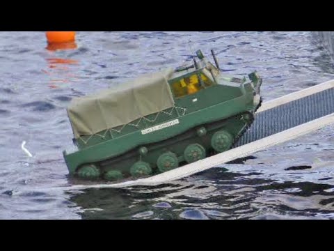 RC BOATS DISPLAY - SOUTHERN HEADCORN MODEL AIRSHOW # 1 - 2019