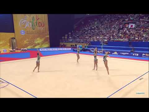 Bulgaria 5 Hoops EF Rhythmic Worlds Sofia 2018(better quality)