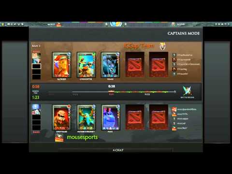 The International 3; mouz vs ICCup; West Qualifier Part 1(Picks) [Game 3][German Dota 2 Cast]