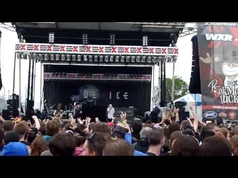 Device - A Part Of Me ft Aaron Nordstrom LIVE Rock Monkey Ruckus 2013 Rockford Speedway