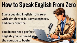How to Speak English From Zero | Improve Your English Fluency ✅️ 