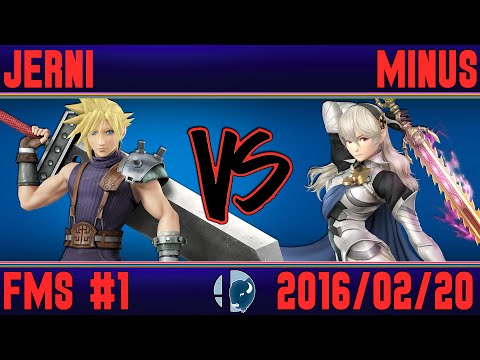FMS #1 - Jerni (Cloud) Vs. Minus (Corrin) SSB4 Winners Semis - Smash Wii U