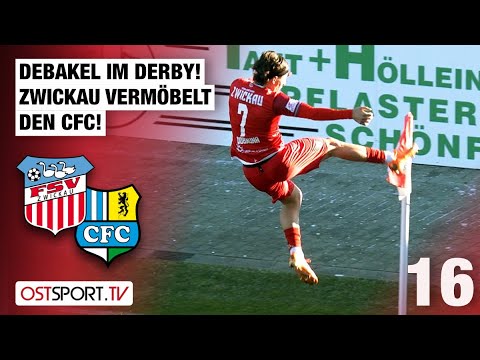 DERBY DEBAKE! Zwickau stuns CFC: FSV Zwickau - Chemnitzer FC | Regionalliga Nordost