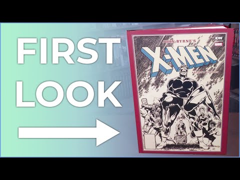 John Byrne's X Men Artist's Edition Hardcover Overview | Dark Phoenix Saga | Days of Future Past