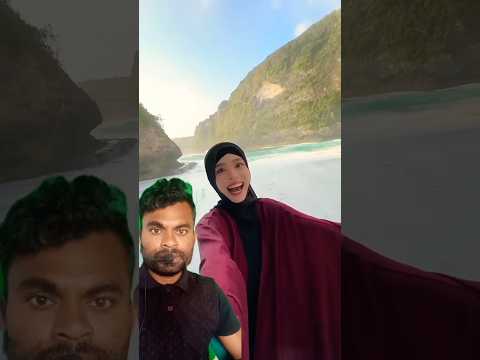 life muslim girl indonesia#beach #hijab #pantai#trending #greenscreen #shortsvideo
