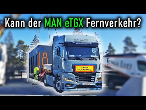 MAN eTGX in the 2,400 km endurance test to Gothenburg - Electric Convoy Part 2