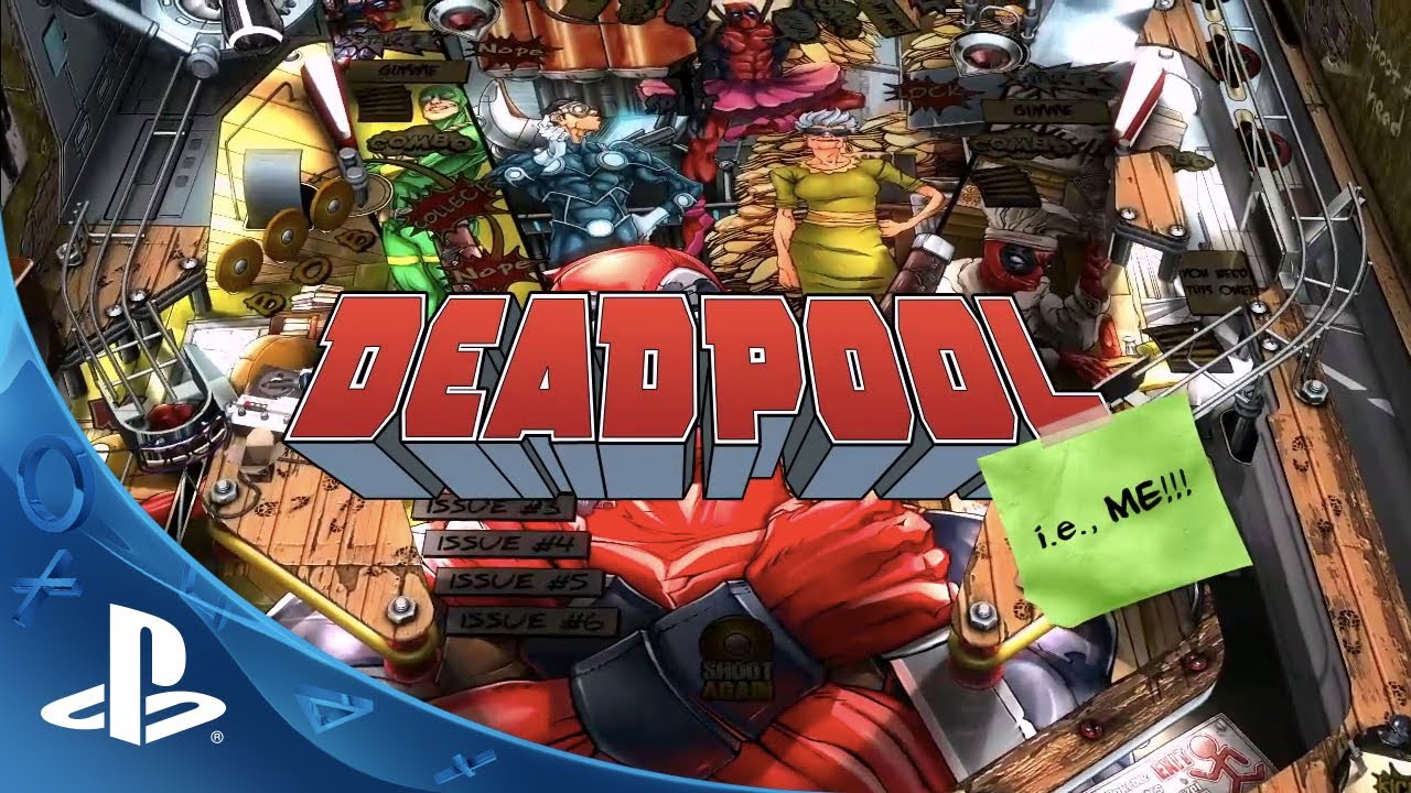 Deadpool Is Getting His Own Pinball Table