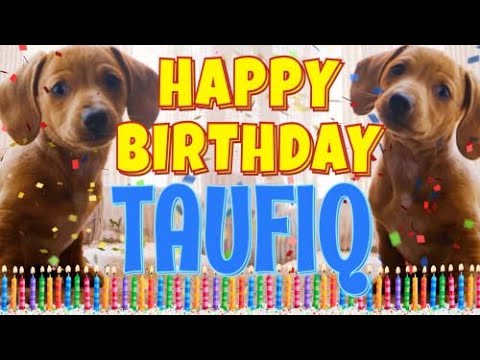 Happy Birthday Taufiq! ( Funny Talking Dogs ) What Is Free On My Birthday