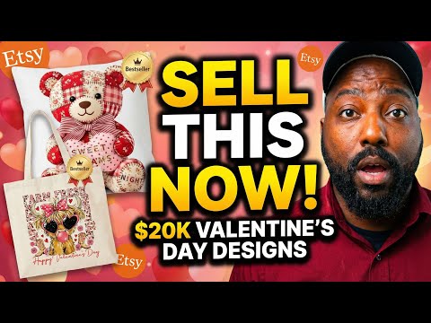 Top Trending Valentine’s AI Etsy Products To Sell in 2026 POD (Create this now)