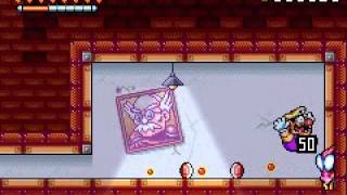 Wario Land 4 Gameplay - Stage 1 - Crescent Moon Village - Sapphire Passage