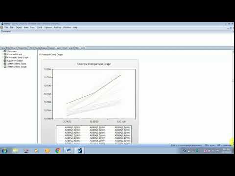 AUTOMATIC ARMA OR ARIMA IN EVIEWS