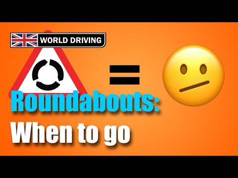 When To Go at Busy UK Roundabouts - Roundabouts Driving Lesson